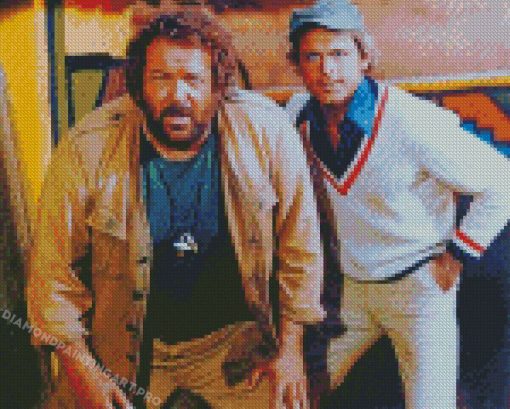 Terence Hill And Bud Spencer Diamond Paintings