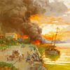 The Bombing Of The Intendencia By Fernando Amorsolo Diamond Painting