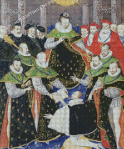 The Court Of Henry III Diamond Painting