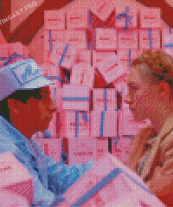 The Grand Budapest Hotel Characters Diamond Painting