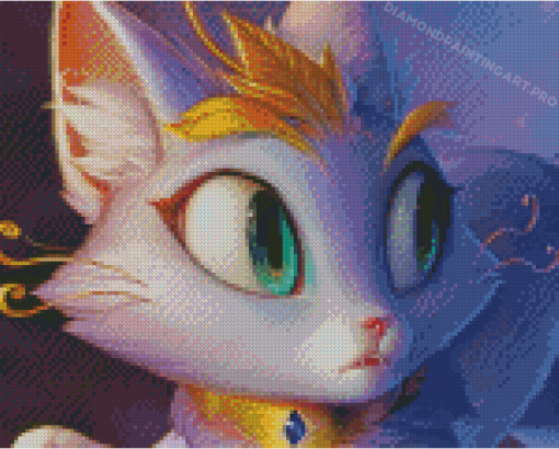 The Magical Cat yuumi Diamond Paintings