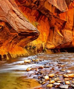 The Narrows Zion National Park Diamond Paintings