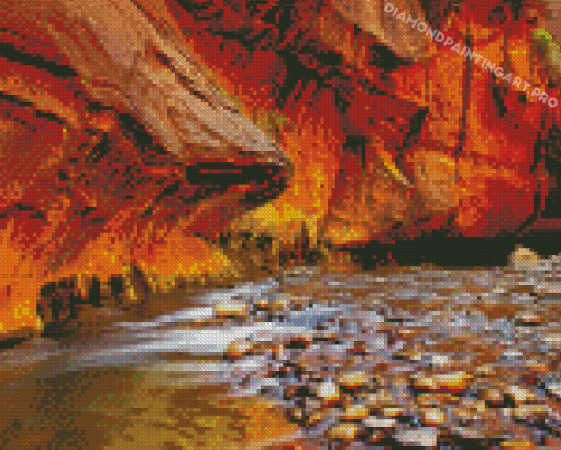 The Narrows Zion National Park Diamond Paintings