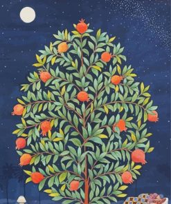 The Pomegranate Tree Diamond Painting