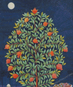 The Pomegranate Tree Diamond Painting