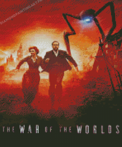 The War Of The Worlds Poster Diamond Painting