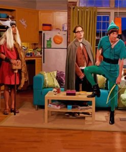 The Big Bang Theory Sitcom Diamond Painting