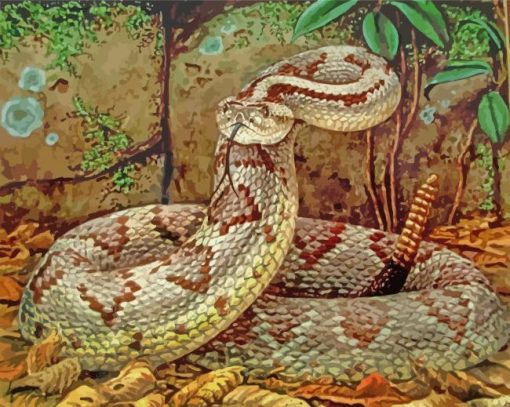 The Rattlesnake Diamond Painting