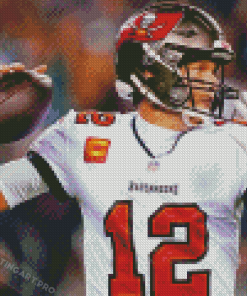 Tom Brady Tampa Bay Buccaneers Diamond Paintings