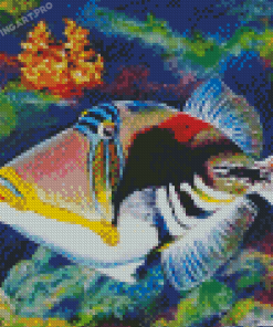 Triggerfish Diamond Painting