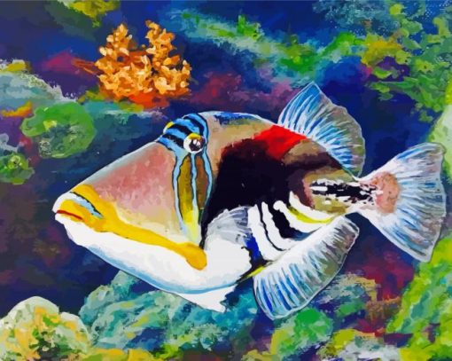 Triggerfish Diamond Painting