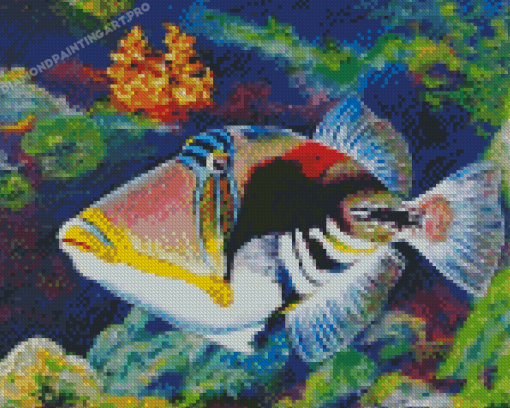 Triggerfish Diamond Painting