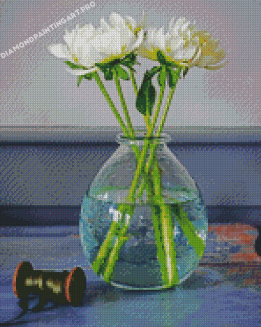 Tulips Flowers In Jar Diamond Painting