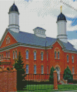 Vernal Utah Temple Building Diamond Paintings