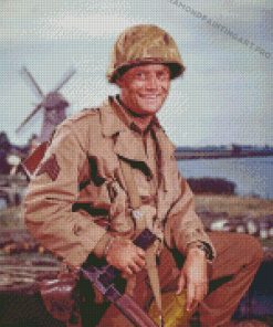 Vic Morrow Military Diamond Paintings