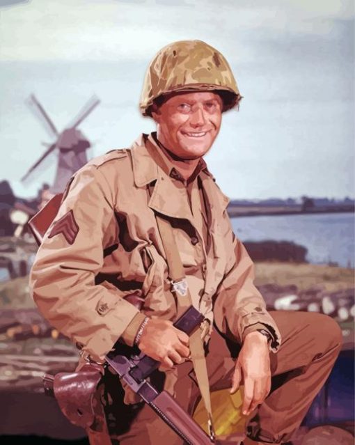 Vic Morrow Military Diamond Paintings