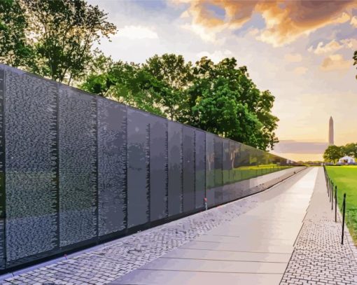 Vietnam Memorial Washington Diamond Paintings