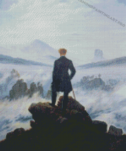 Wanderer Above The Sea Of Fog By J M W Turner Diamond Painting