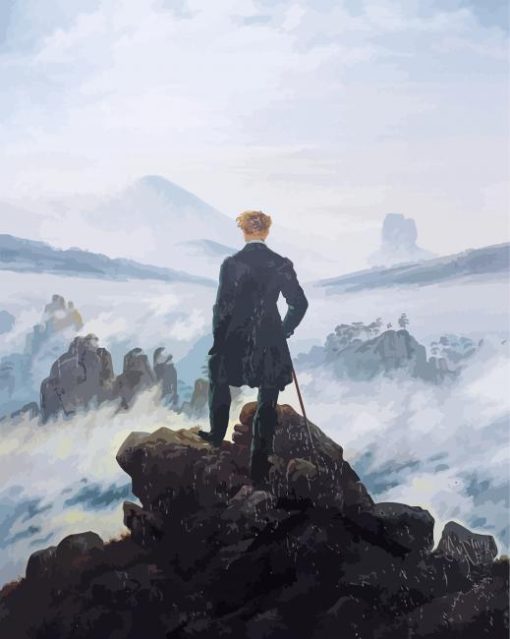 Wanderer Above The Sea Of Fog By J M W Turner Diamond Painting