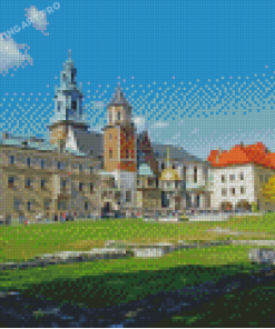 Wawel Royal Castle In Poland Diamond Paintings