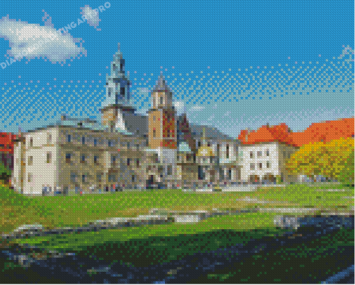 Wawel Royal Castle In Poland Diamond Paintings