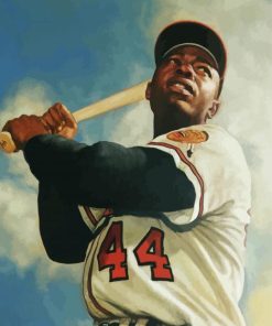 Aesthetic Hank Aaron Diamond Painting