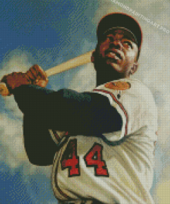 Aesthetic Hank Aaron Diamond Painting