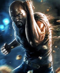 Aesthetic Luke Cage Diamond Paintings