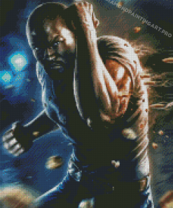 Aesthetic Luke Cage Diamond Paintings