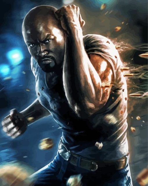 Aesthetic Luke Cage Diamond Paintings