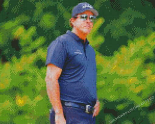 Aesthetic Phil Mickelson Diamond Painting