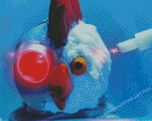 Aesthetic Robot Chicken Diamond Paintings