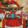 Aesthetic Yoda Christmas Diamond Paintings