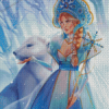 Aesthetic Snow Queen Diamond Painting