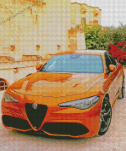 Alfa Romeo Giulia Diamond Painting