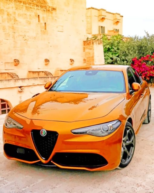 Alfa Romeo Giulia Diamond Painting