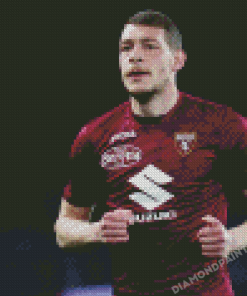 Andrea Belotti Torino Fc Player Diamond Paintings