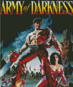 Aesthetic Army Of Darkness Poster Diamond Painting