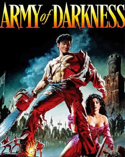 Aesthetic Army Of Darkness Poster Diamond Painting