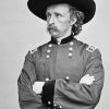 Black And White George Custer Diamond Painting