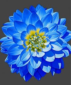 Blue Dahlia Diamond Paintings