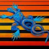 Blue Lizard Diamond Painting