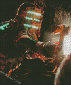 Clarke Dead Space Game Diamond Painting