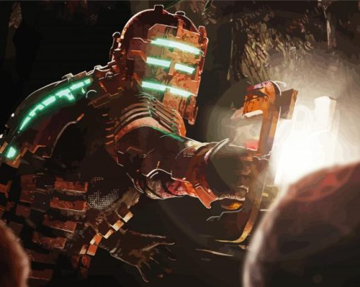 Clarke Dead Space Game Diamond Painting