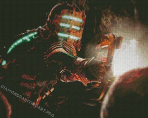 Clarke Dead Space Game Diamond Painting