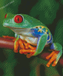 Colorful Frog Diamond Paintings