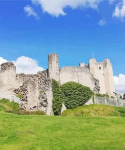 Conisbrough Castle England Diamond Paintings