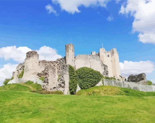 Conisbrough Castle England Diamond Paintings