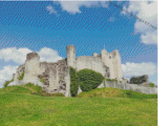 Conisbrough Castle England Diamond Paintings