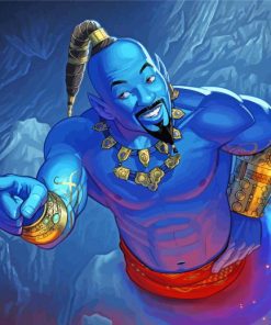 Cool Aladdin Genie Diamond Paintings